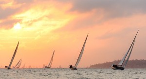 Round the Island Race Sunrise