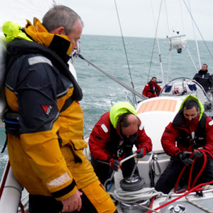 Stormy Weather Greets ARC 2015 Crew During Solent Training