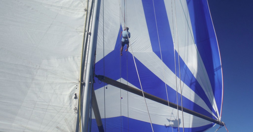 Challenger 2 spinnaker