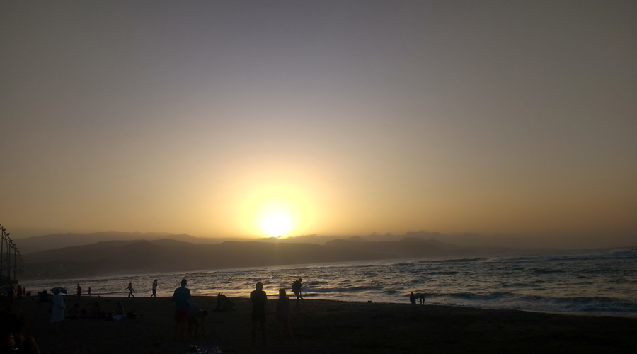 Hopefully not enough time to get the land legs back! Beach Sunset