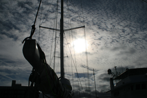 Big Seas, Big Moon, Big Grins on the Atlantic