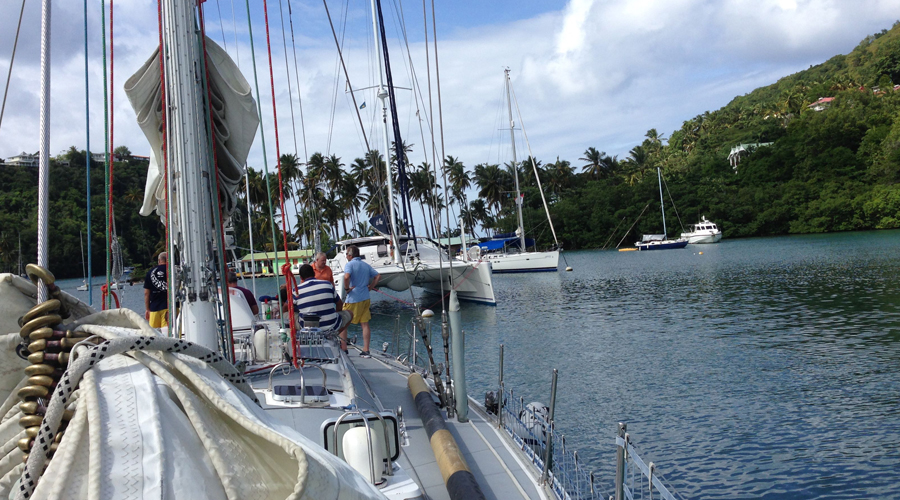 Hooray for Rodney Bay! Challenger 2 Arrives in St Lucia