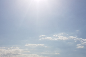 Messages Home from the Atlantic Snow Globe