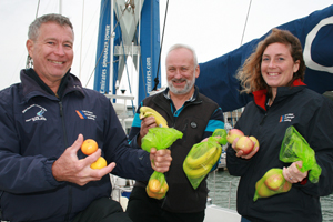 First Class Sailing Tries Fruit Preserving Experiment In ARC Rally