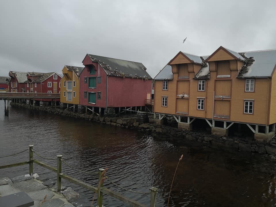 Old warehouses in Central Rorvik