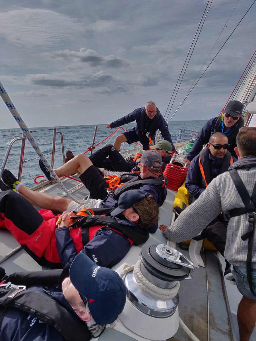 Crew's Eye View Of The Rolex Fastnet Race by Peter Byrne