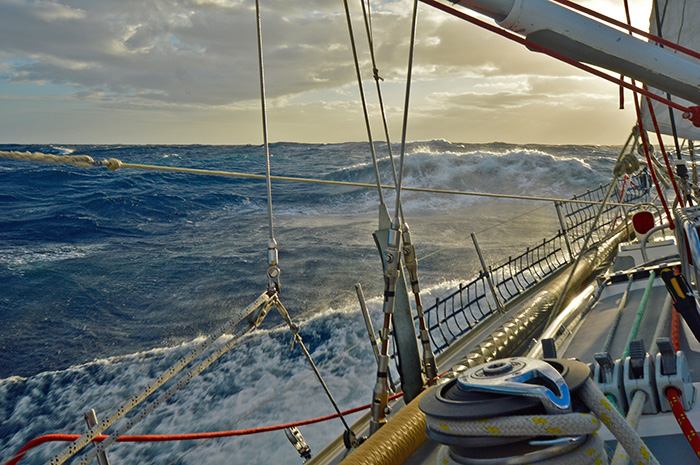 onboard-challenger-2-arc2019 Picture from the deck aboard Challenger 2