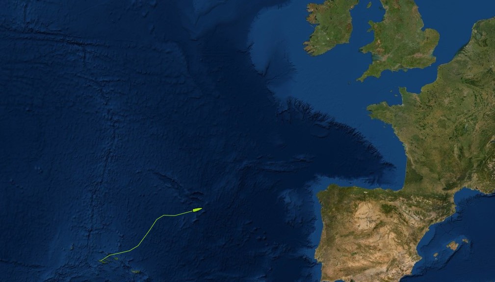 Position at 29 Jan 0600