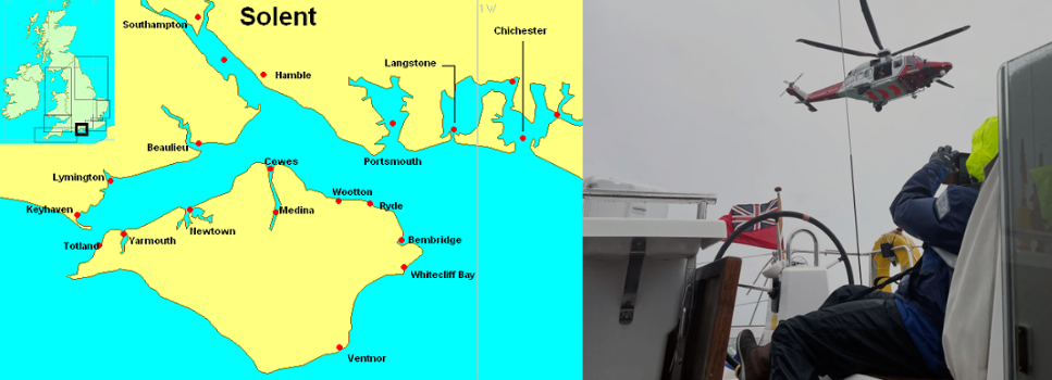 Circumnavigation of the Isle of Wight Circumnavigation of the Isle of Wight